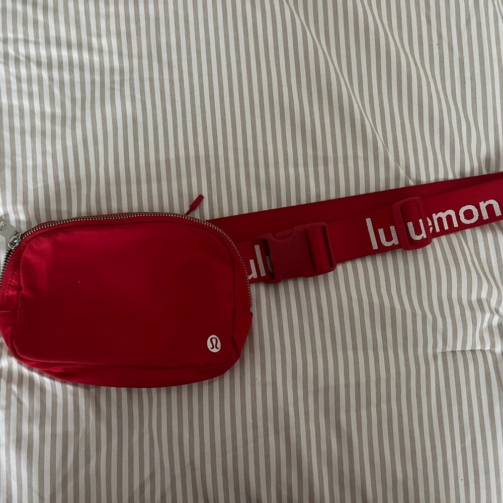Lululemon Red Belt Bag | Rare Color